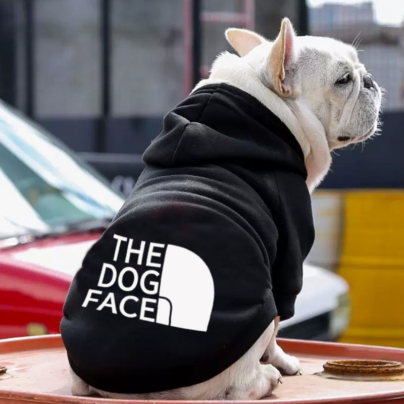 Dog Face Hoodie aprox 52 to 65lb for grey and for pink