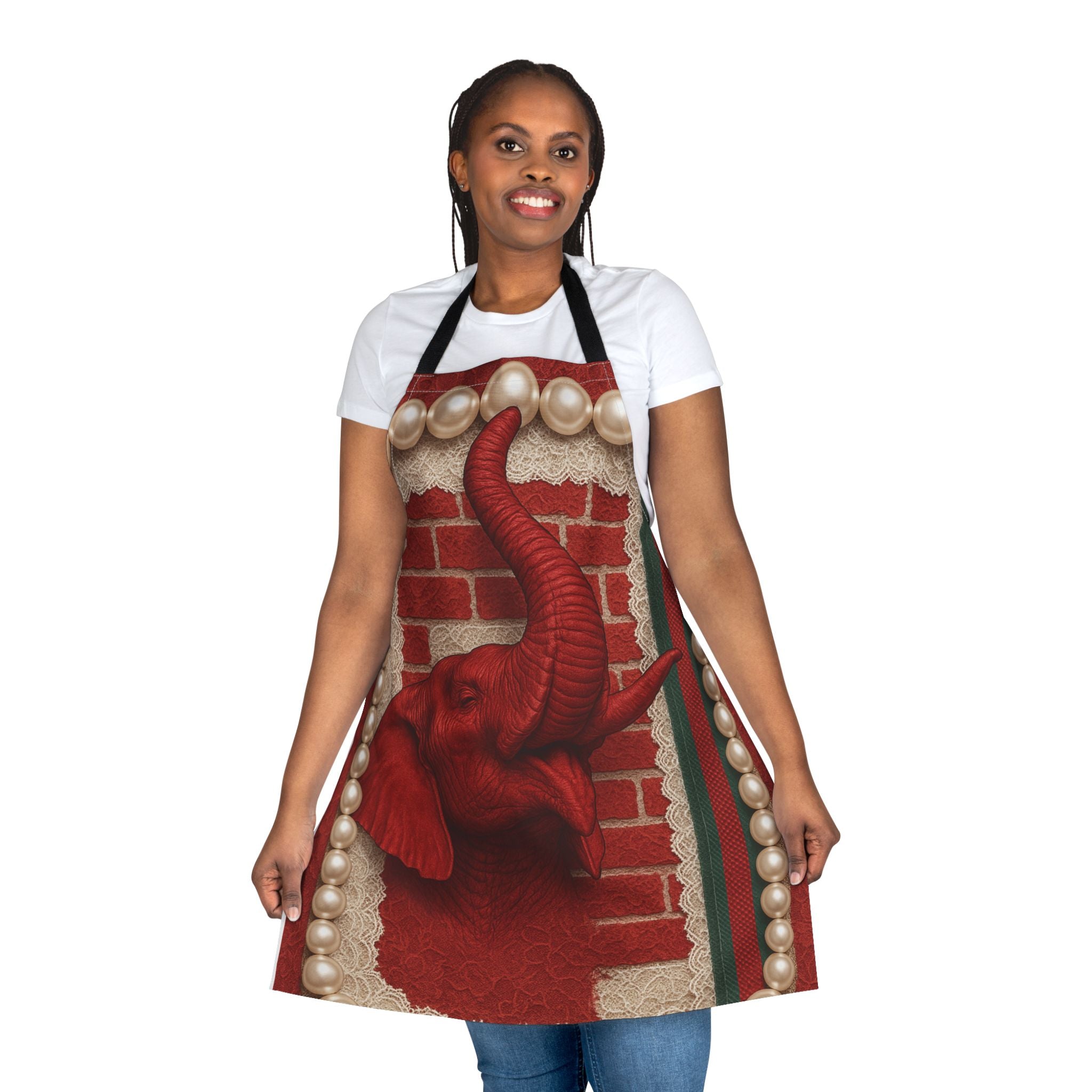 Apron, 5-Color Straps (AOP)