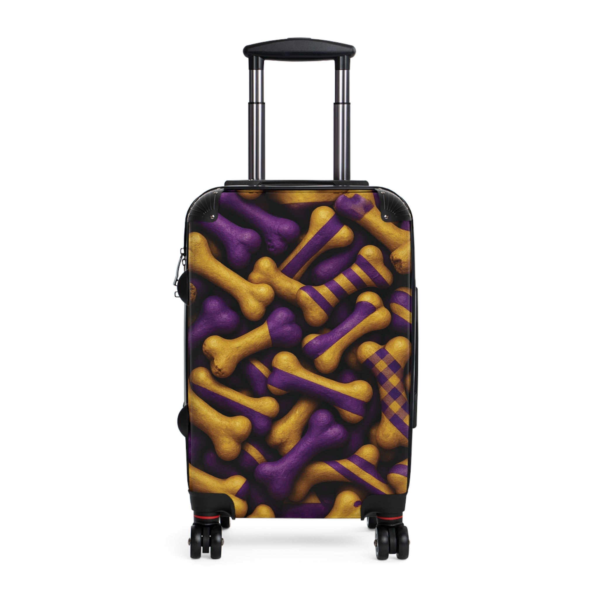 Pattern Suitcase for Dog Lovers, Luggage with Fun Pet Design, Travel Essentials, Gift for Pet Owners, Vibrant Travel Gear