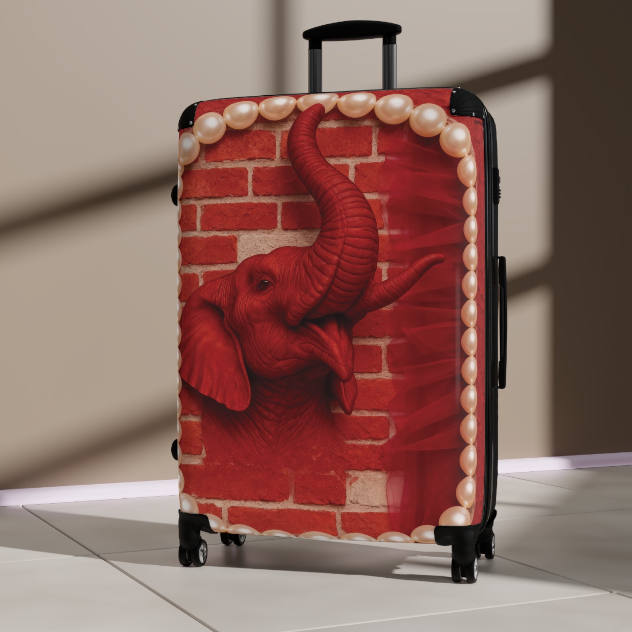 - Stylish Travel Luggage, Unique Carry-On, Cute Gift for Travelers, Vacation Pack, Animal Print