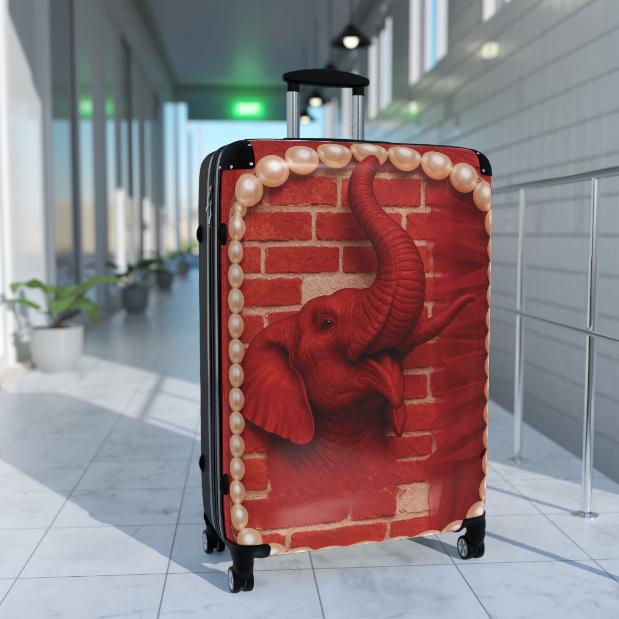 - Stylish Travel Luggage, Unique Carry-On, Cute Gift for Travelers, Vacation Pack, Animal Print