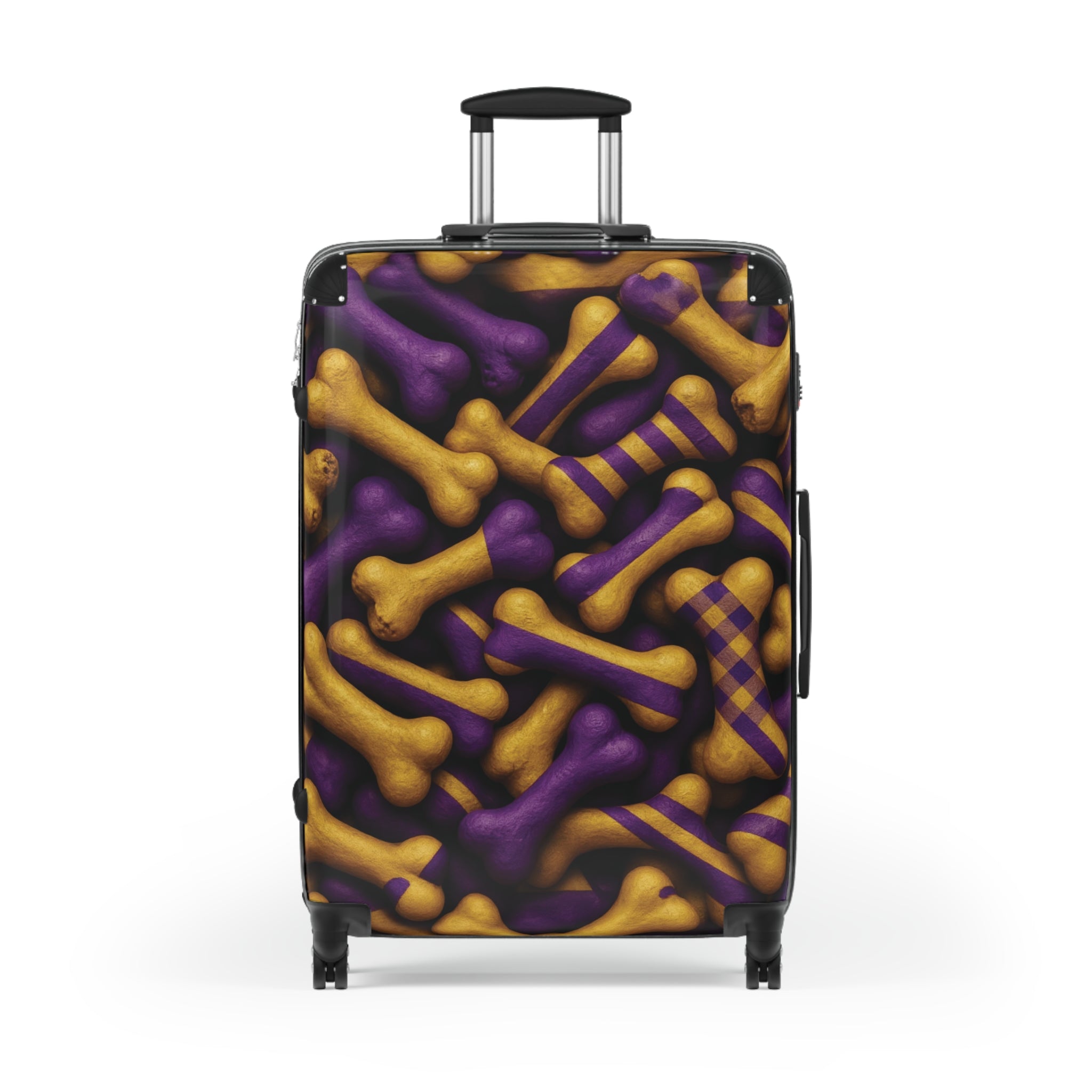 Pattern Suitcase for Dog Lovers, Luggage with Fun Pet Design, Travel Essentials, Gift for Pet Owners, Vibrant Travel Gear