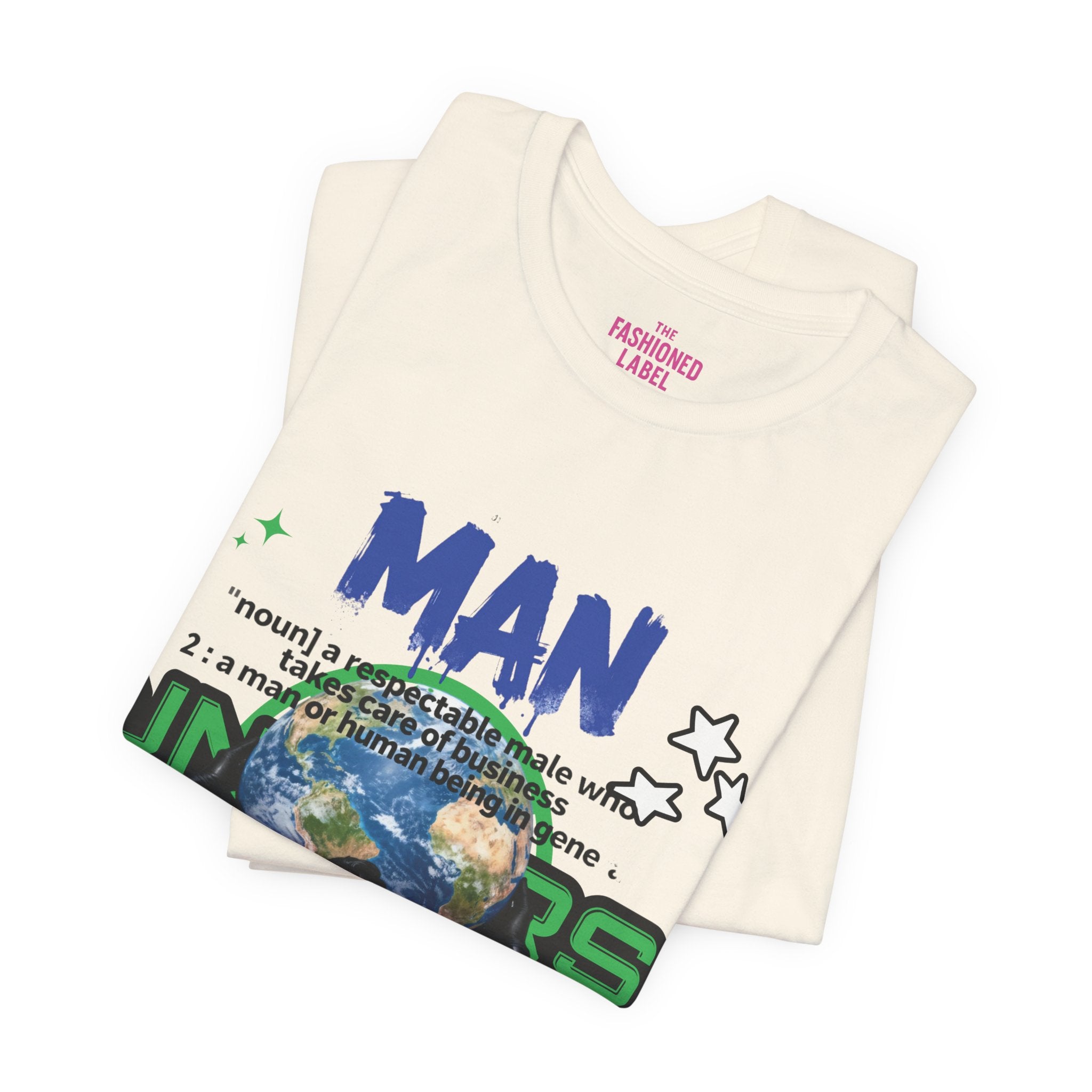 T-Shirt All Man, World on His Shoulders Trend Gift