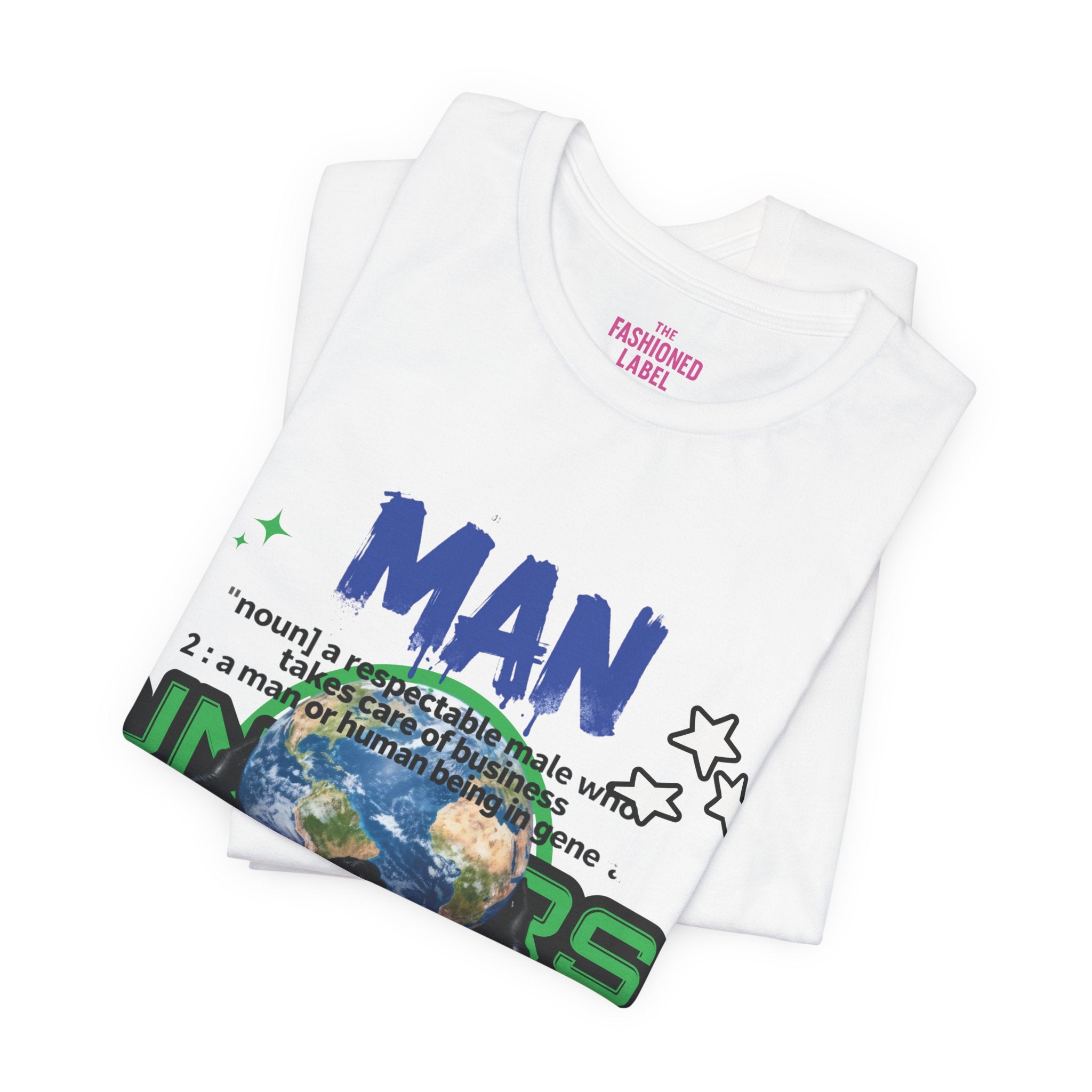 T-Shirt All Man, World on His Shoulders Trend Gift
