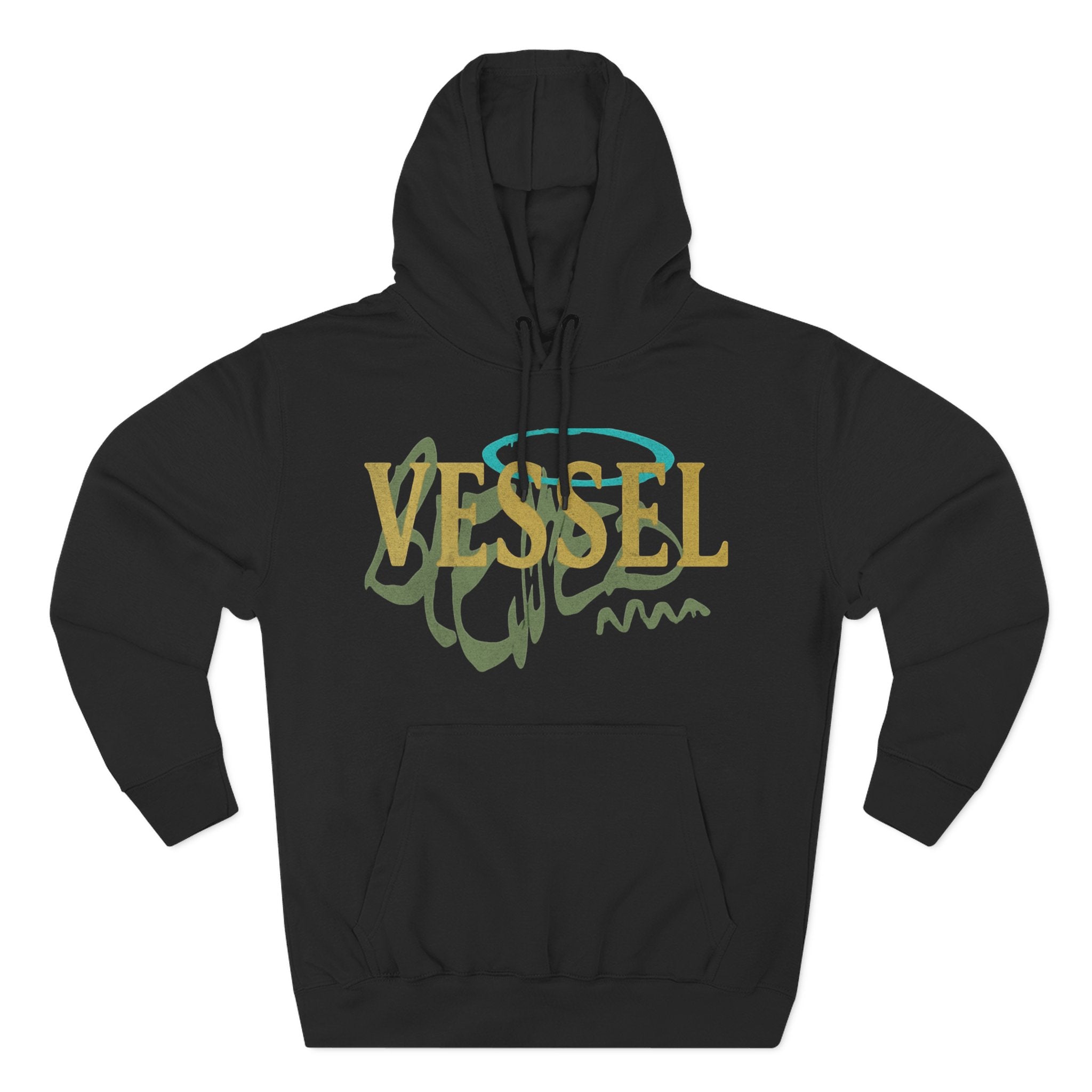 Vessel, Inspirational Three-Panel Fleece Hoodie -