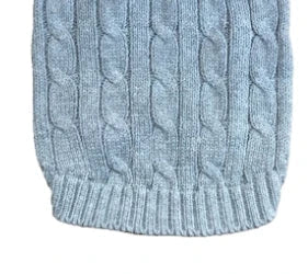 Cute Gray Pet Spring Autumn Dog Clothes Knitted Dog Cat Vest With Shirts 2 Pcs Clothing Set Fashioned Furbabies