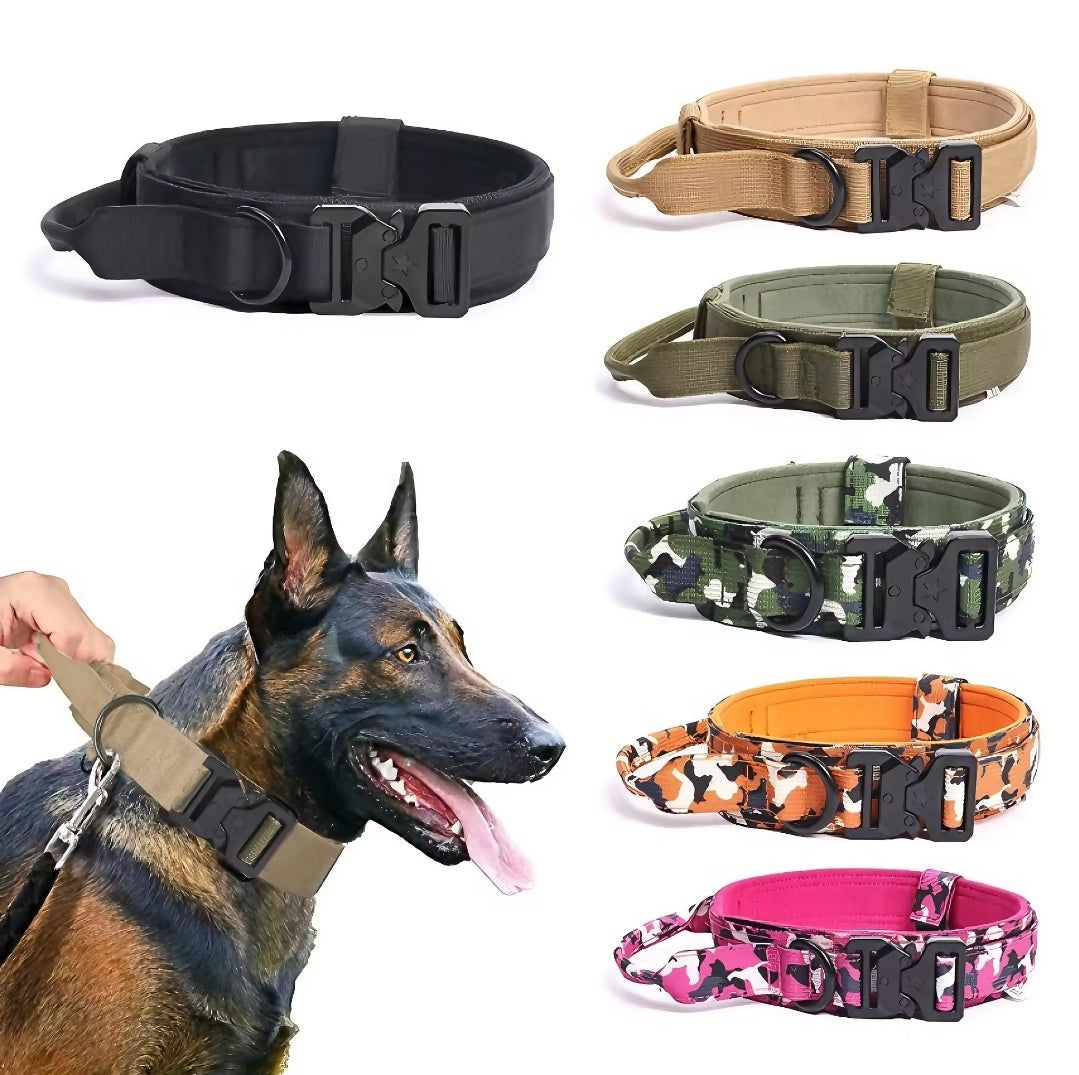 Dog Collar Tactical Xl aprox 70/90lbs