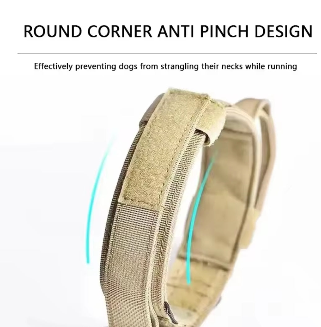 Dog Collar Tactical Xl aprox 70/90lbs