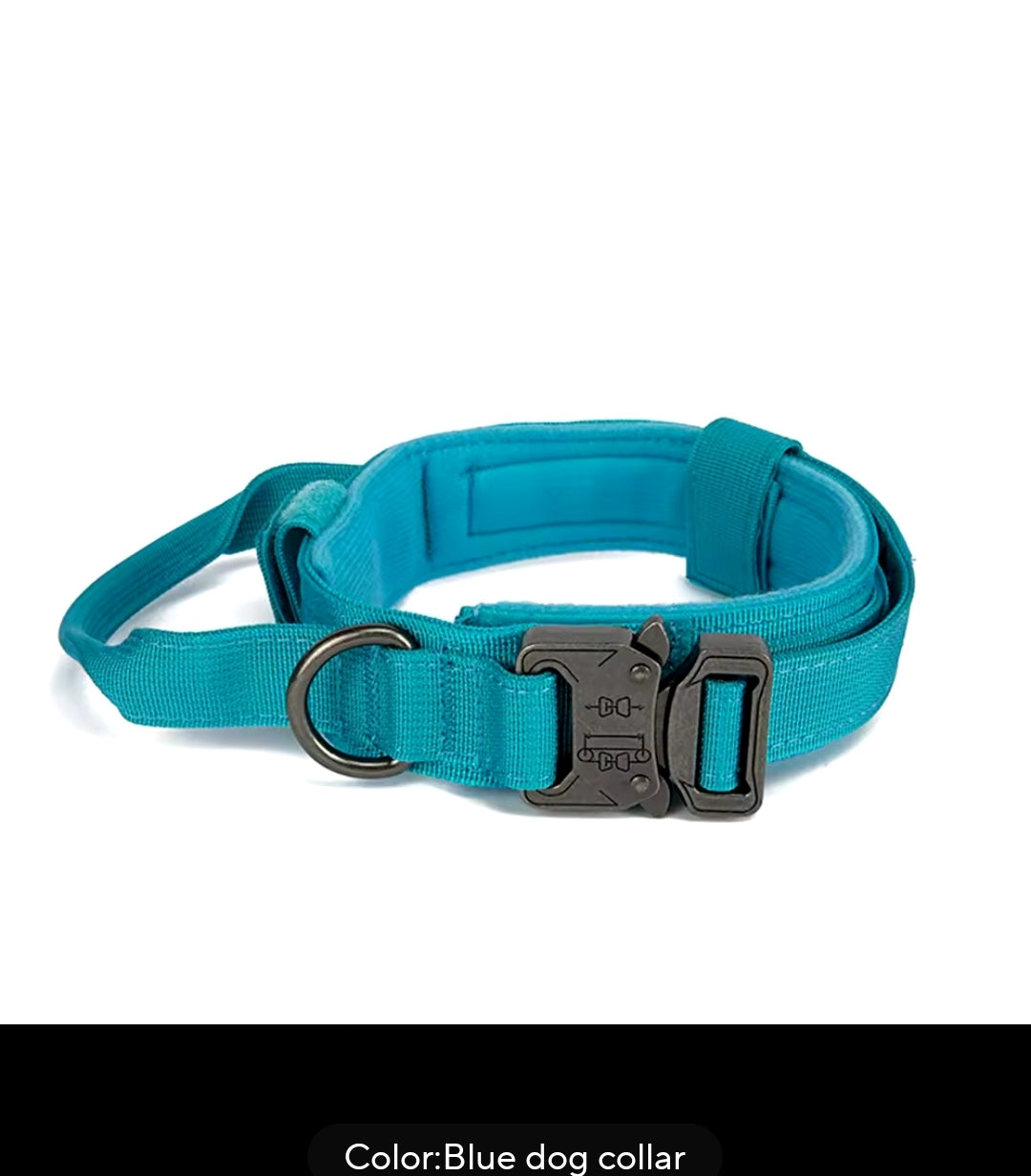 Dog Collar Tactical Xl aprox 70/90lbs