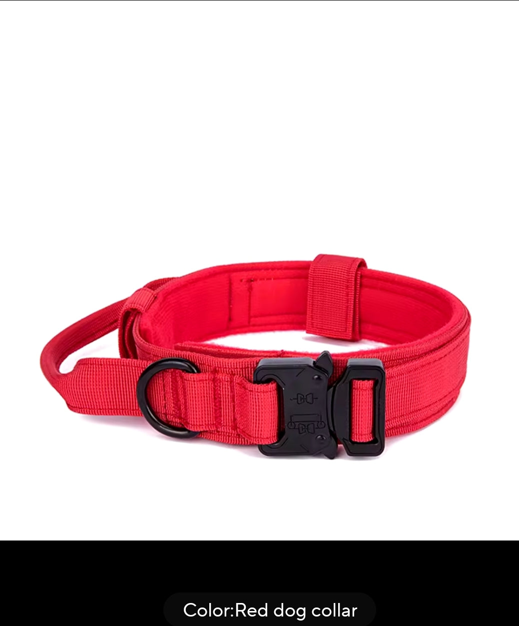 Dog Collar Tactical Xl aprox 70/90lbs