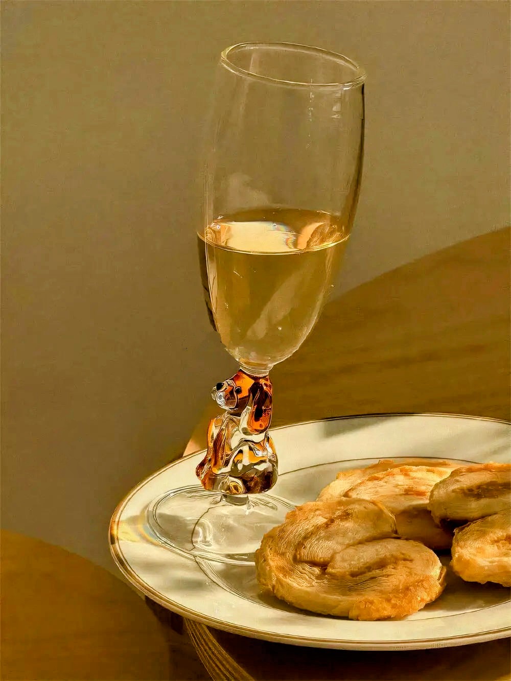 Handmade Dog Wine Glasses Cute Unique Cheers