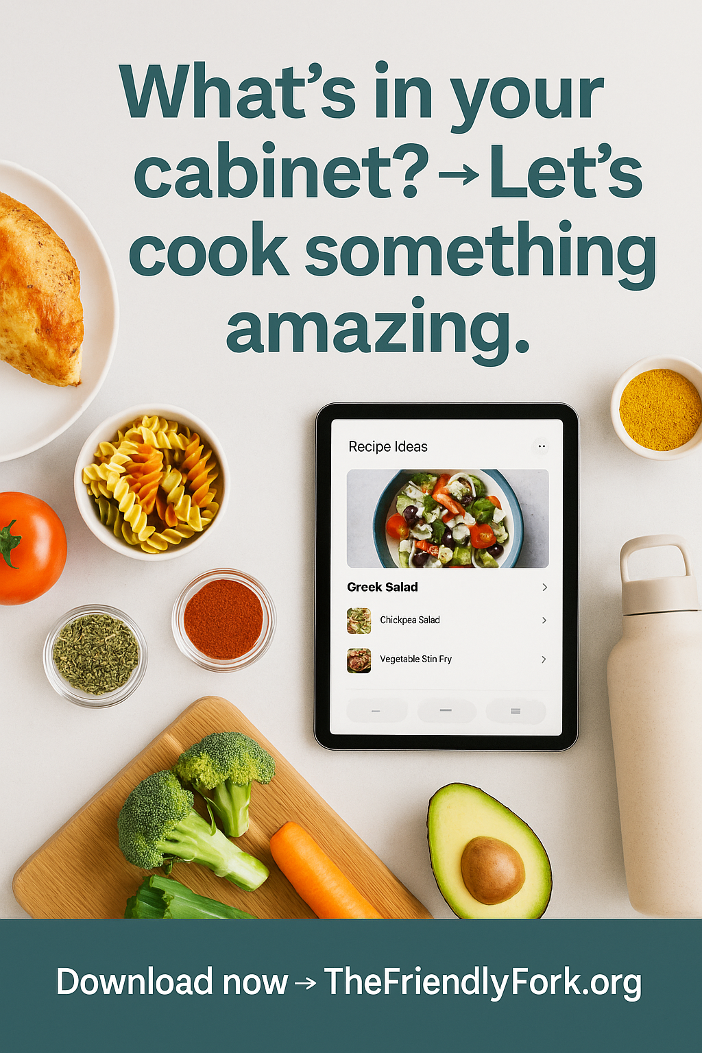 Eat Well at Home: How TheFriendlyFork.org Turns Your Pantry Into Healthy Meals