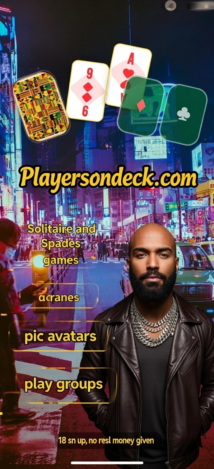 Play On: How PlayersOnDeck.com Brings Hip Hop, Spades & Solitaire Together