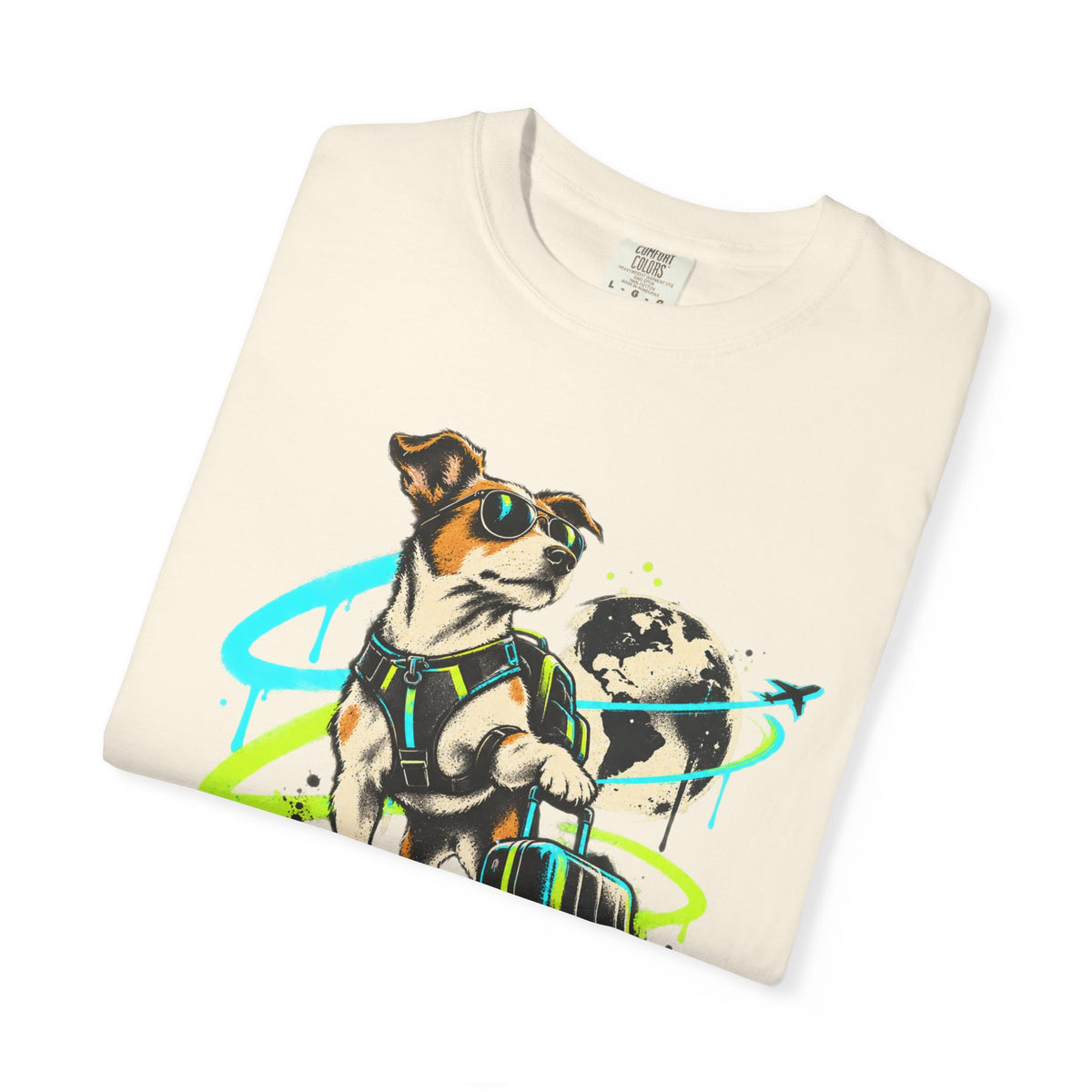 Paws & Passports Travel Dog T-Shirt