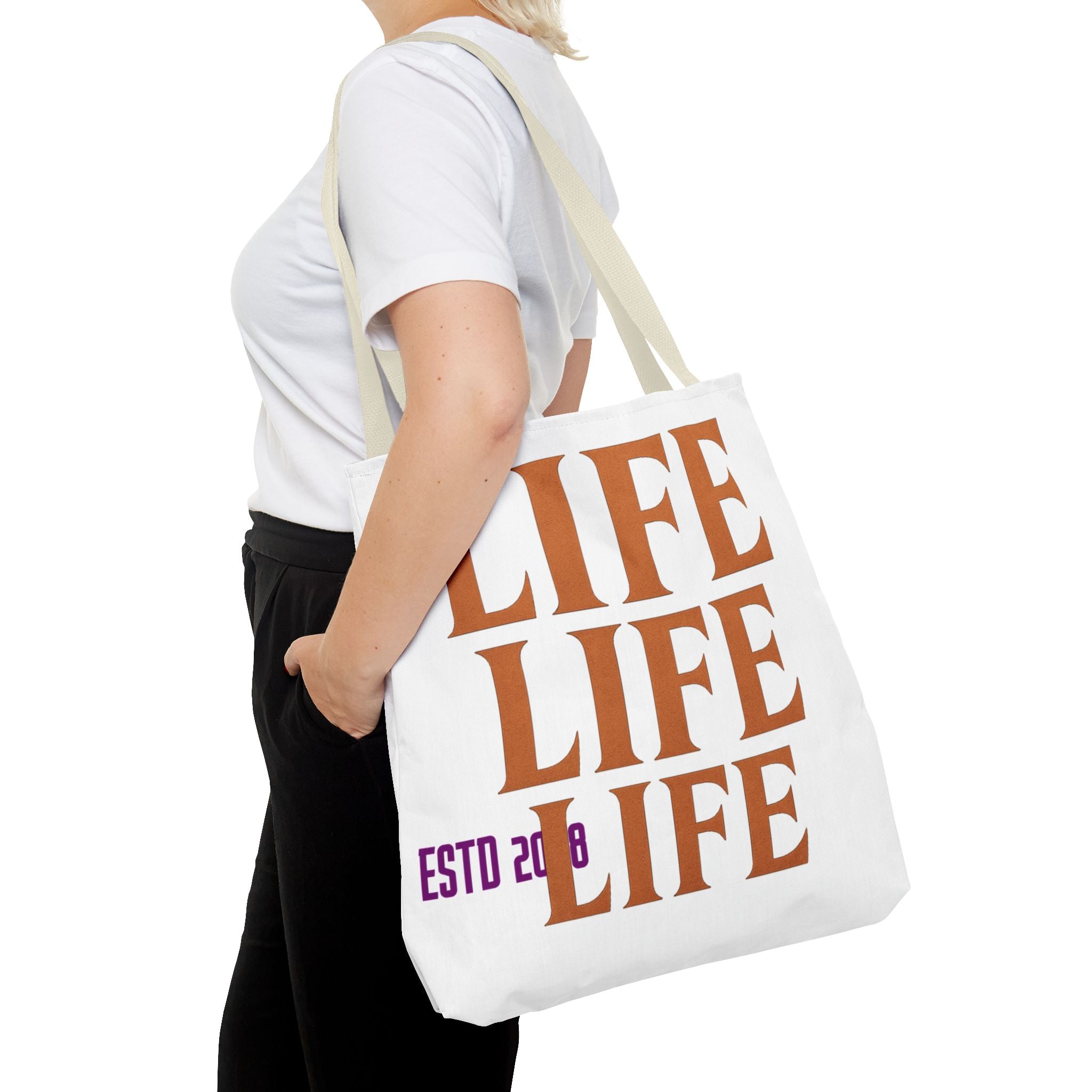 Life on Mars Tote Bag - UFO Space Exploration Design