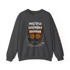 Orange Butterflies Multiple Sclerosis Awareness Sweatshirt