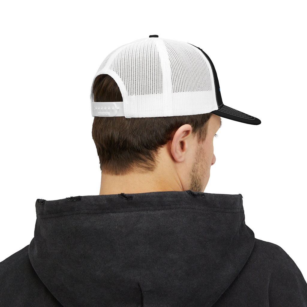 Democratic Blue Left Liberal Trucker Cap