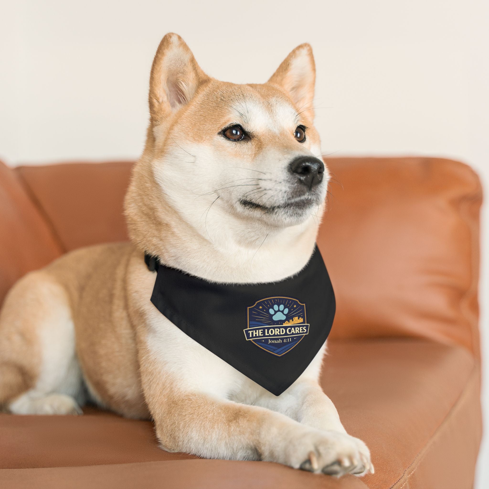 Faith and Fur Pet Bandana Collar — Inspirational Dog Bandana