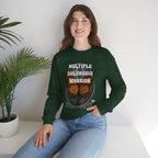 Orange Butterflies Multiple Sclerosis Awareness Sweatshirt