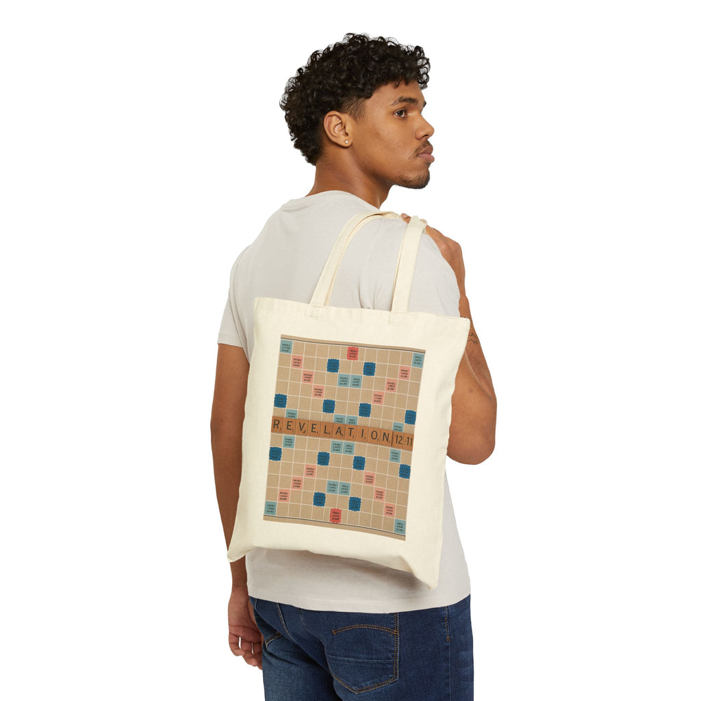 Faithful Board Game Tote - Scripture Scrabble Design