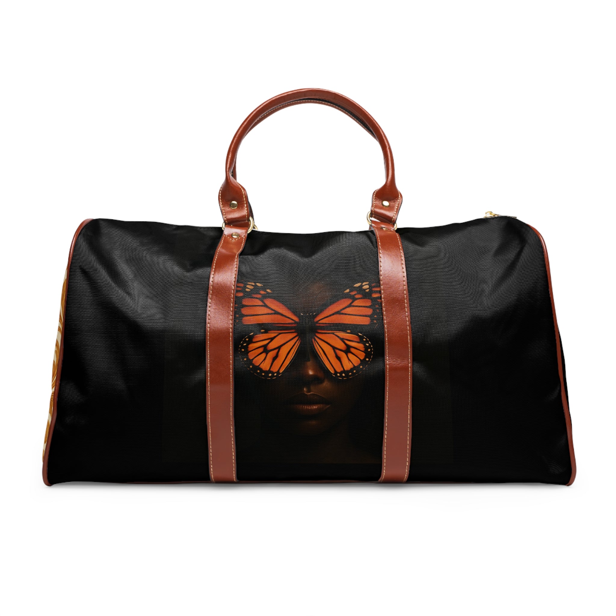 Black MS Awareness Weekender Bag — Monarch Wings Duffle