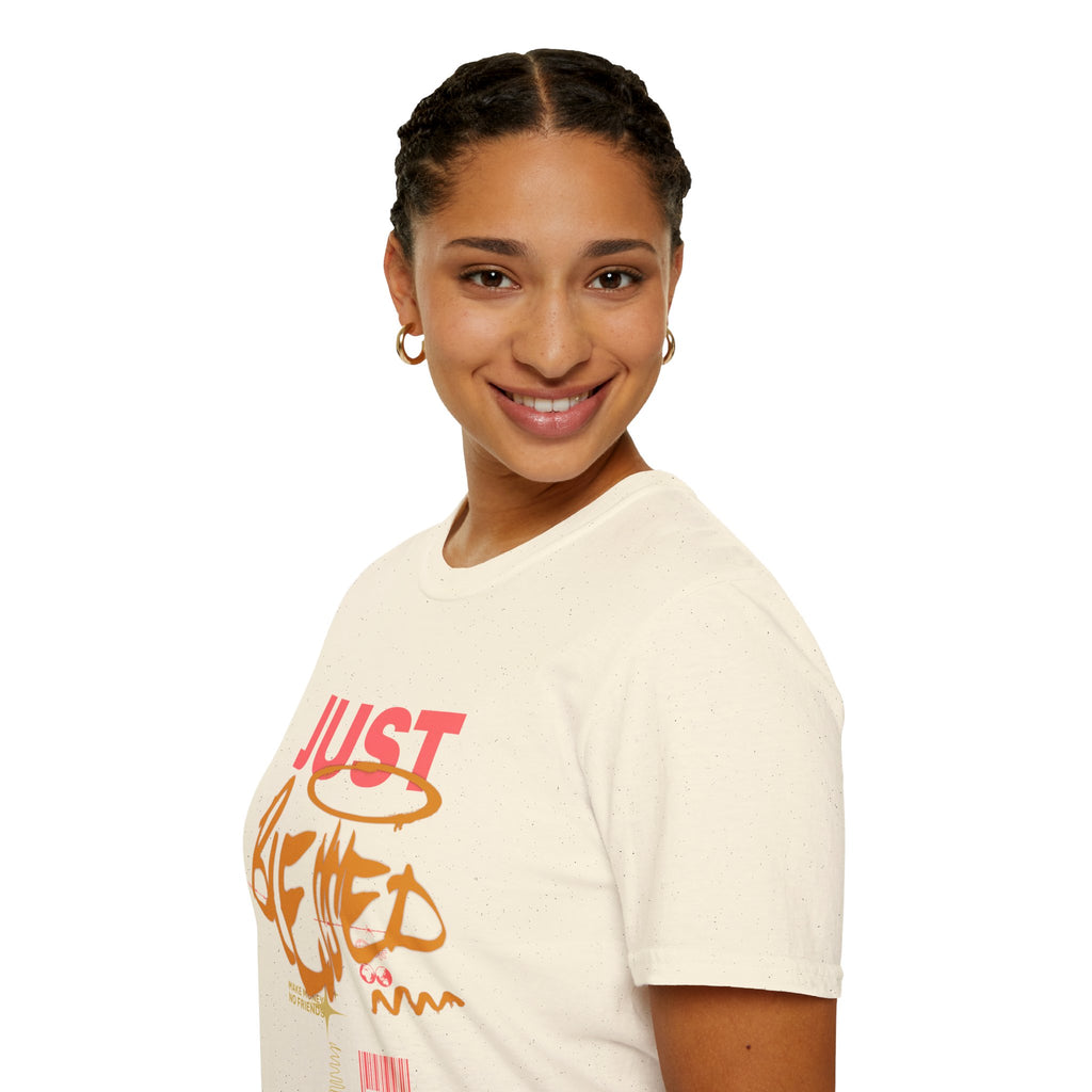 Just Blessed T-Shirt — Casual Inspirational Graphic Tee