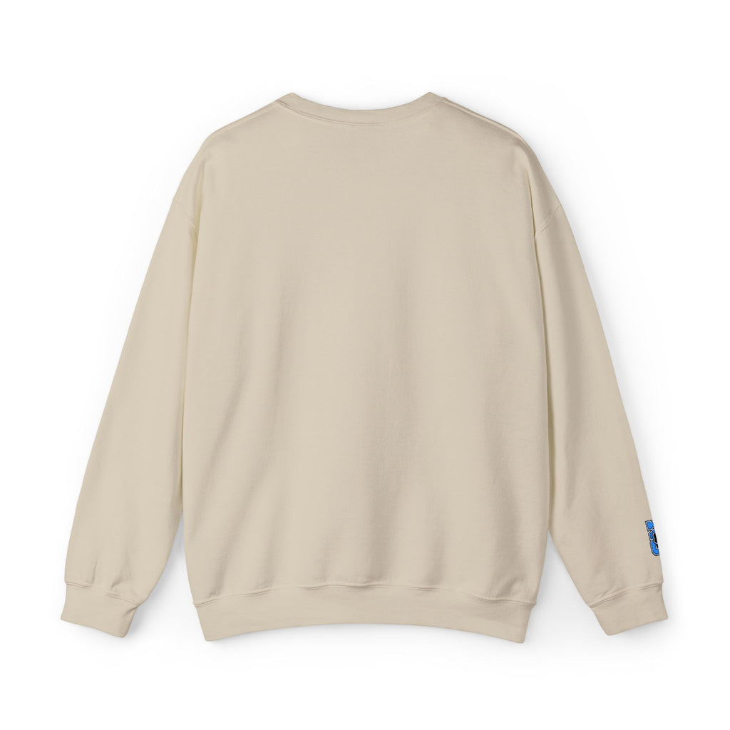 NC Paw Letterman Crewneck Sweatshirt —North Carolina Vintage School Spirit
