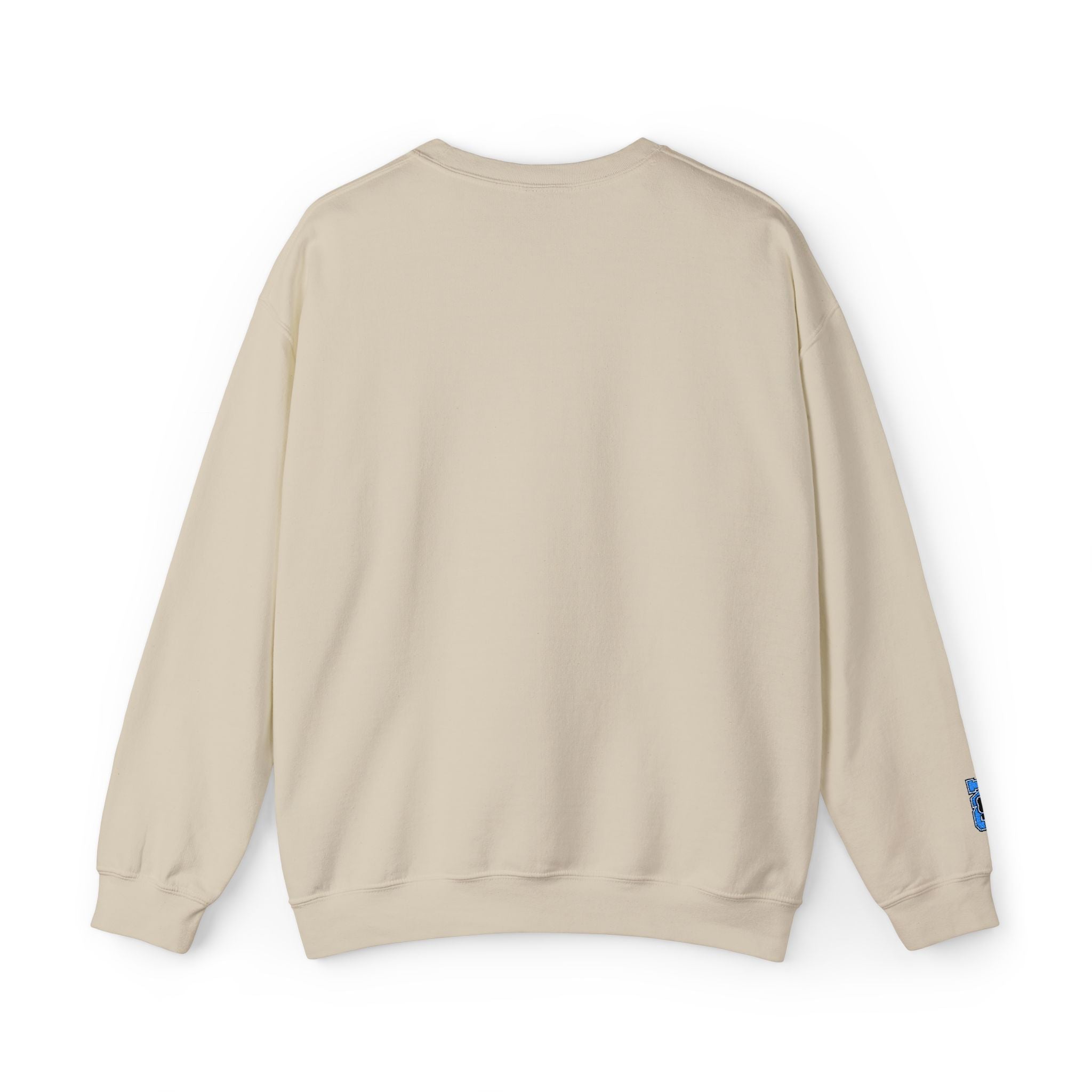 NC Paw Letterman Crewneck Sweatshirt —North Carolina Vintage School Spirit