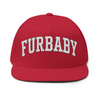 Dog Parent Goals Flat Bill Cap — Embroidered Pet Lover Snapback