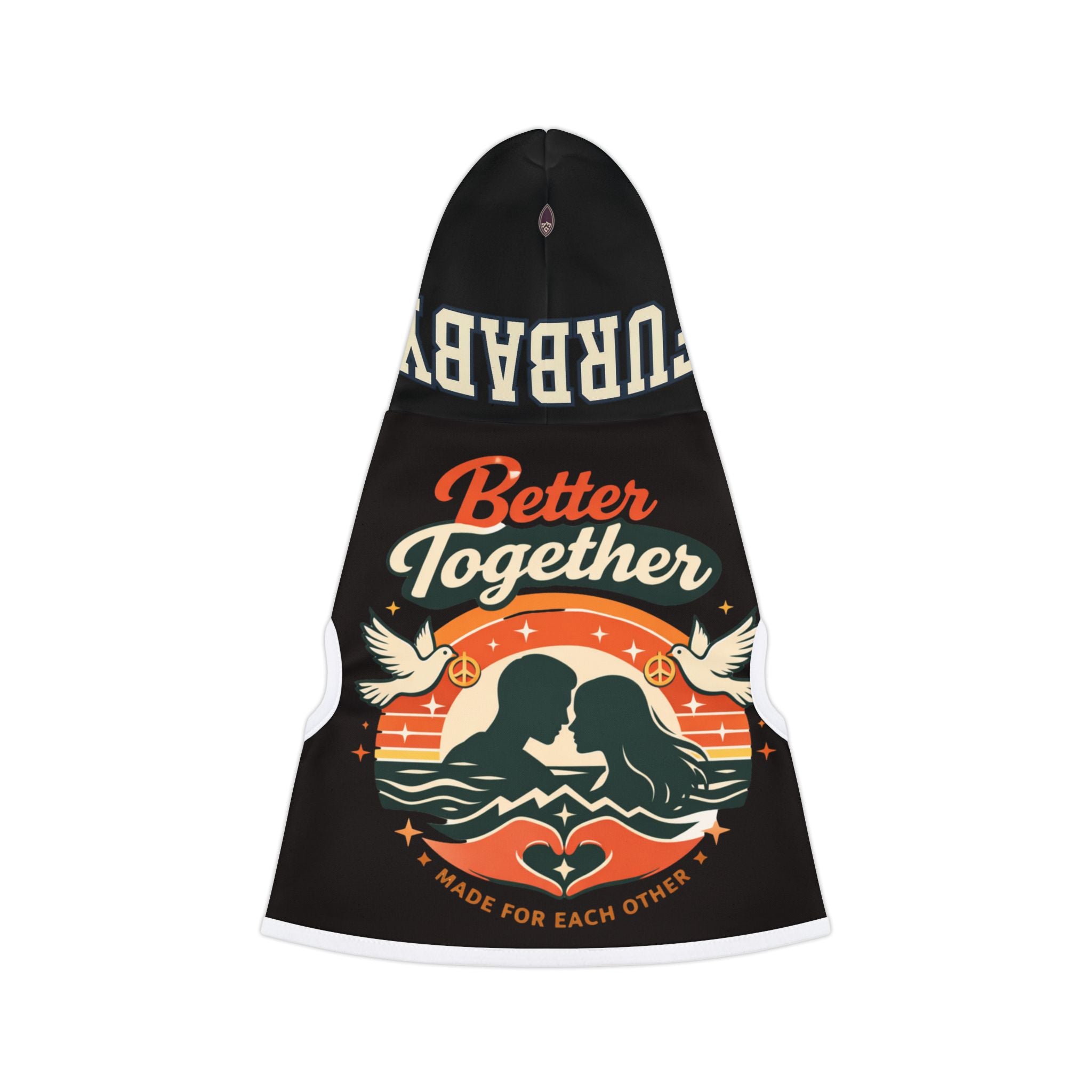 Matching Pet Hoodie — 'Matching Human T-Shirt' Pet & Owner Outfit