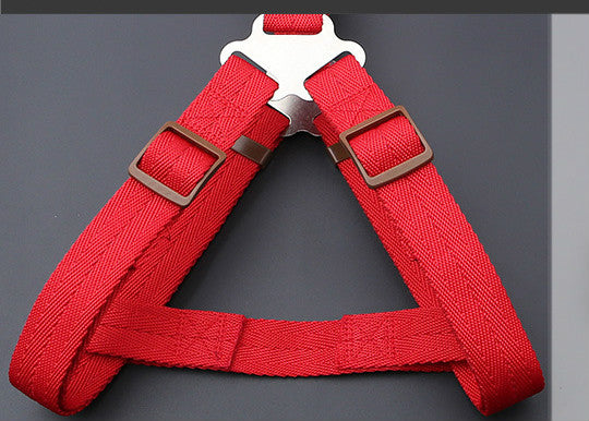 Nylon Dog Harness, Leash and Collar Set! 14-21in