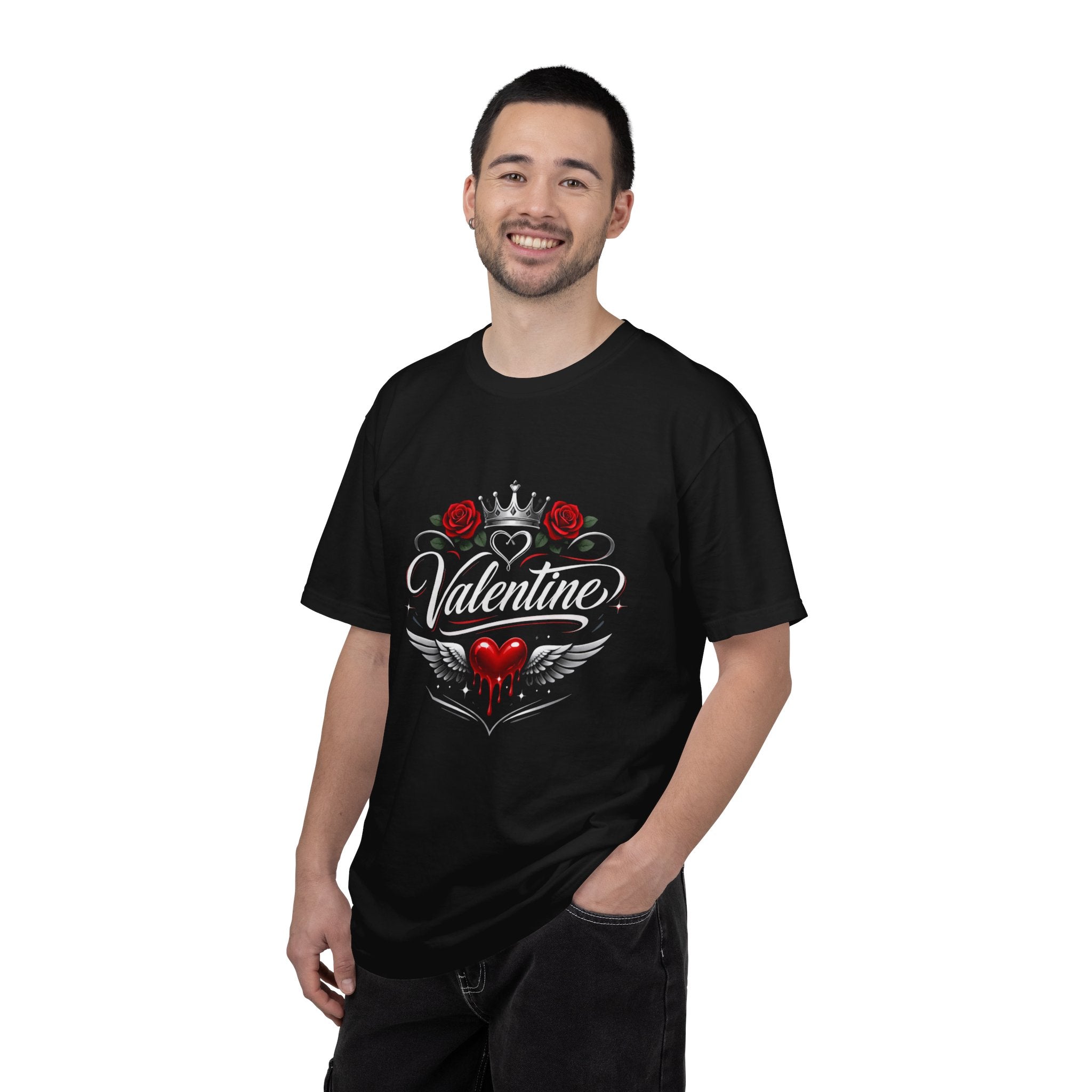 Bleeding Heart Rose T-Shirt — Gothic Romantic Graphic
