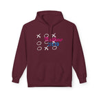Tic Tac Toe Trinity Hoodie - God Jesus Holy Spirit