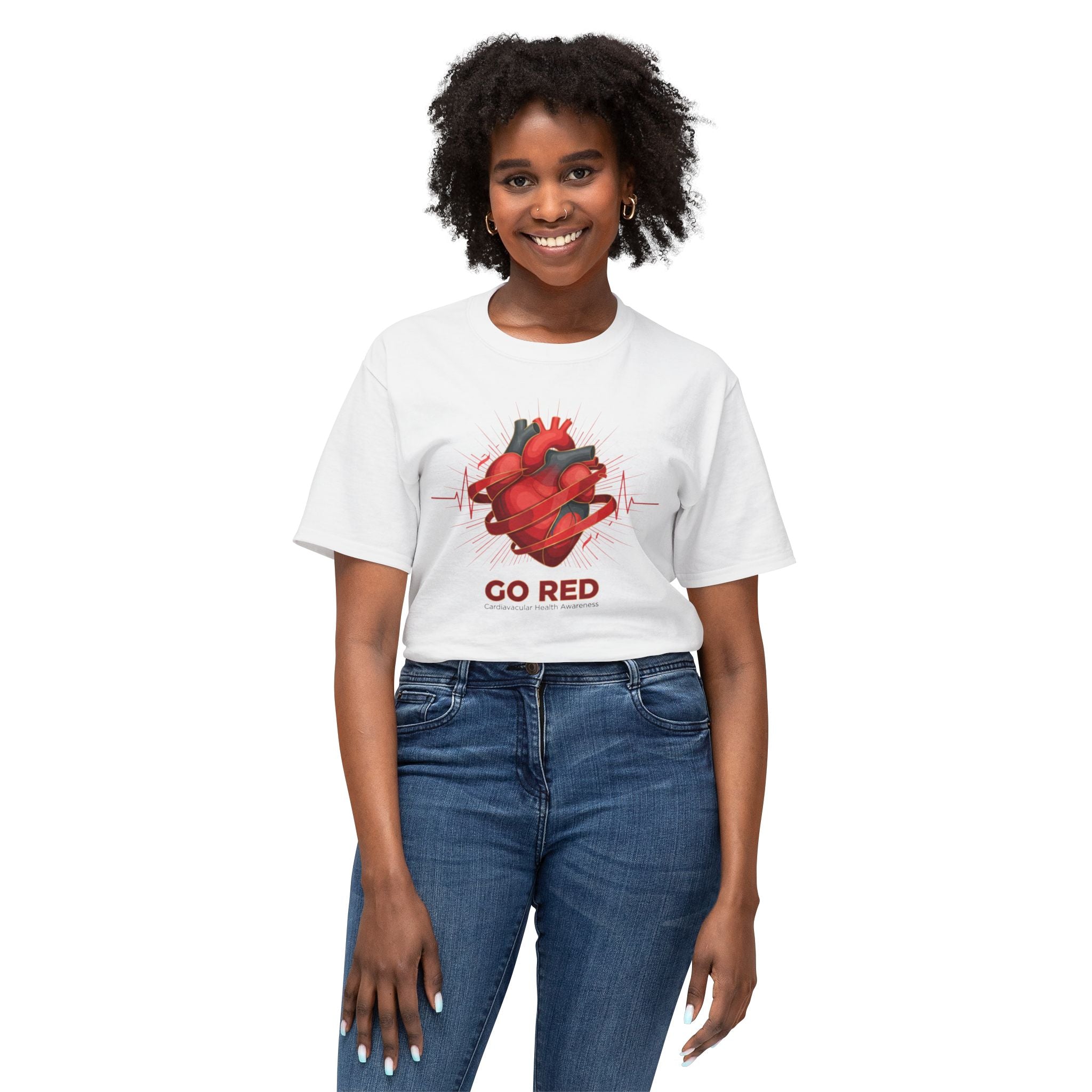 Go Red Heart Awareness T-Shirt