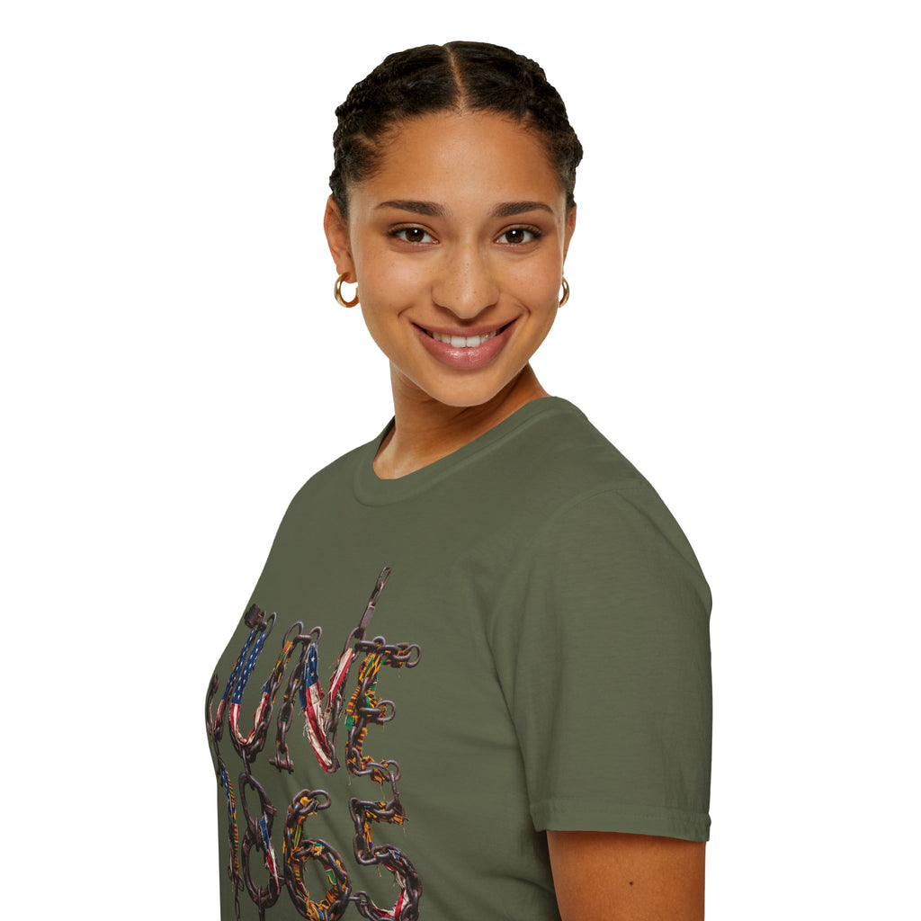 Juneteenth Distressed T-Shirts | Black History & Freedom Pride Tees (Set of 3 Designs)Matching Pet Apparel