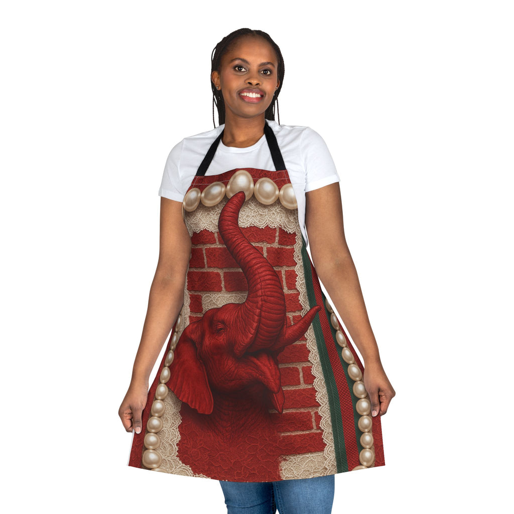 Apron, 5-Color Straps (AOP)