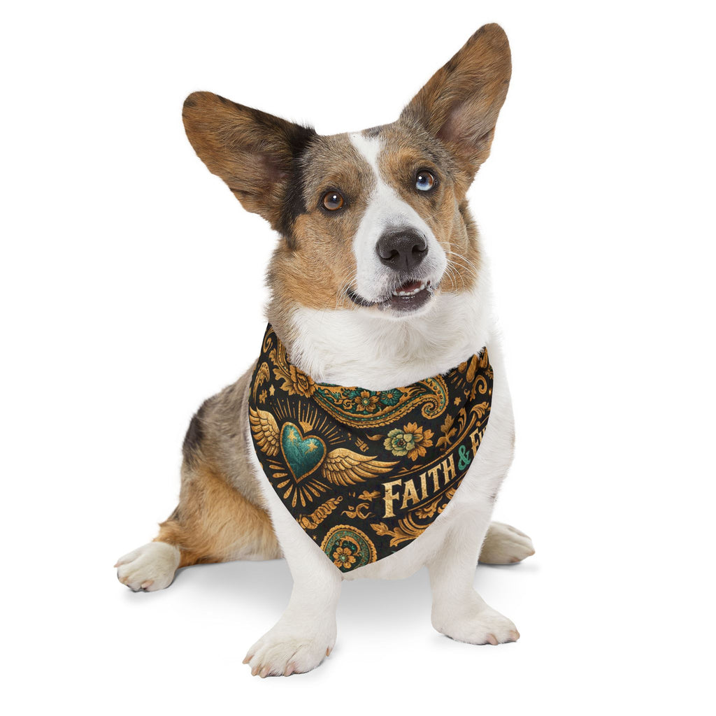 Pet Bandana Collar —Faith and Fur Stylish Bandana for Dogs & Cats