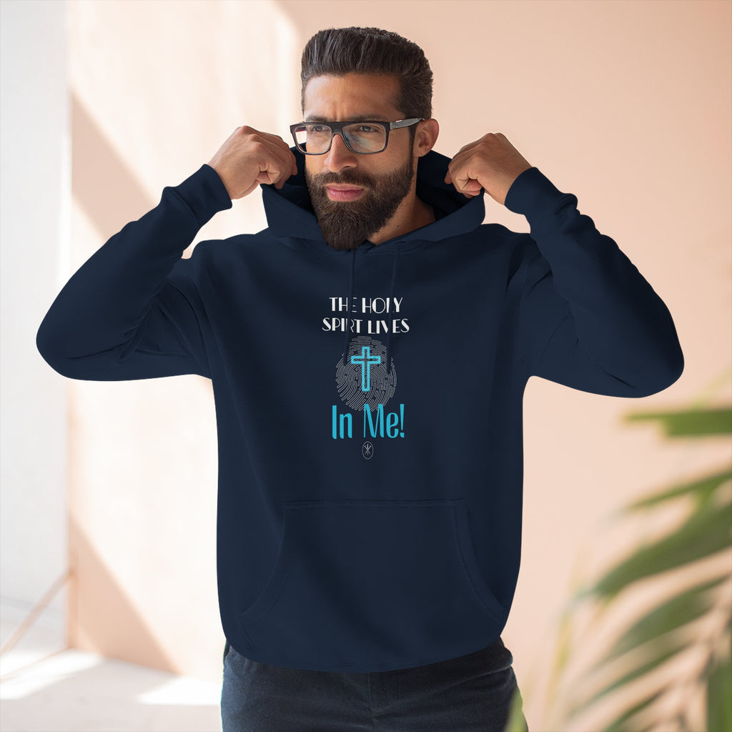 Holy Spirit Inspirational Fleece Hoodie - Faith Apparel