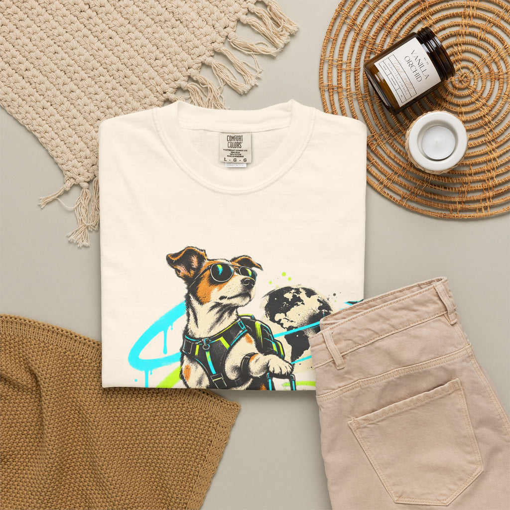 Paws & Passports Travel Dog T-Shirt