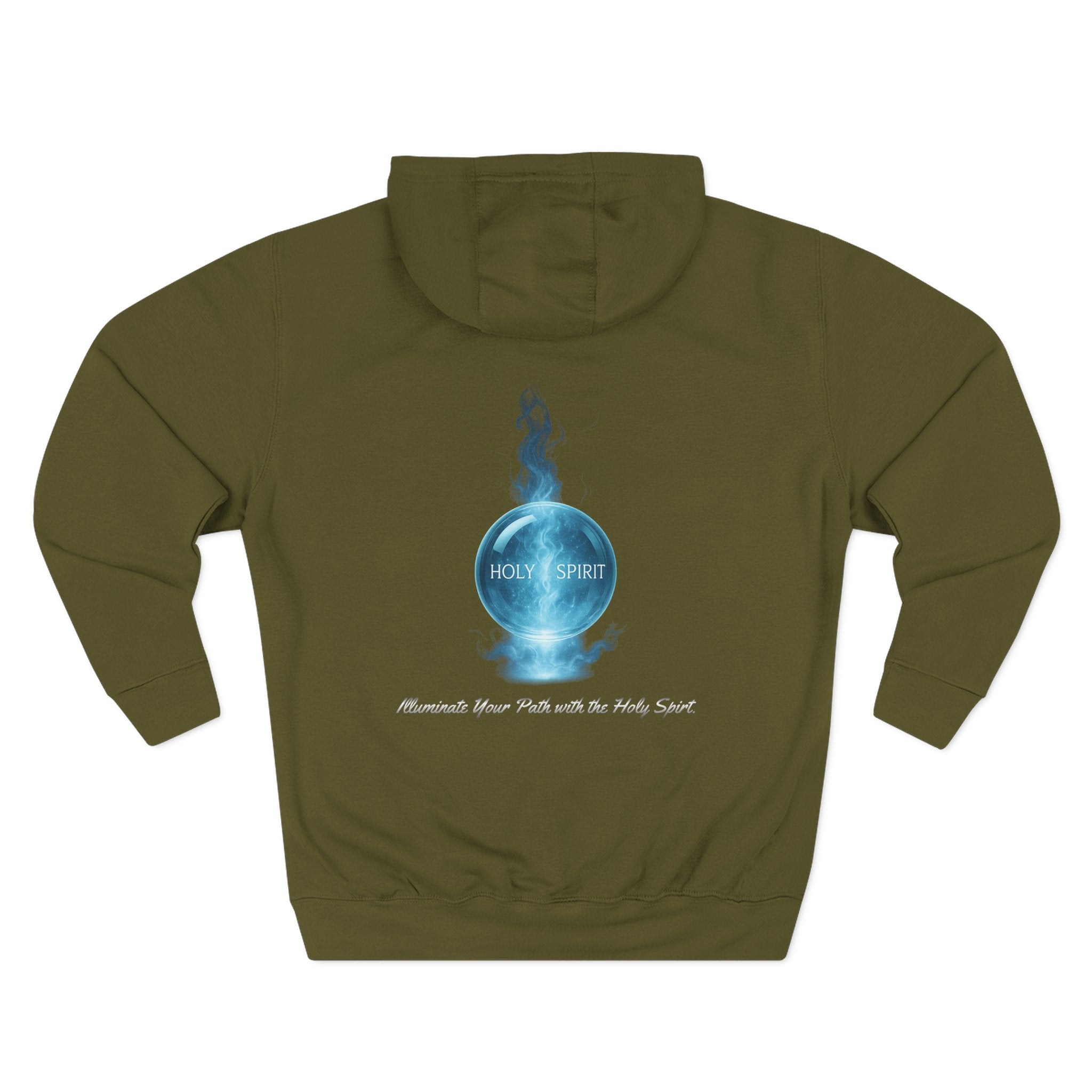 Holy Spirit Inspirational Fleece Hoodie - Faith Apparel