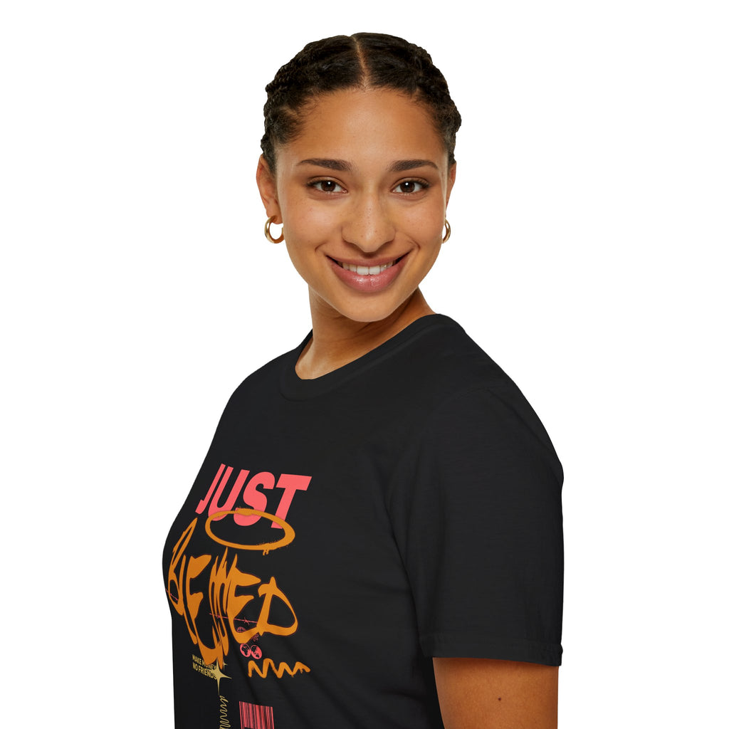 Just Blessed T-Shirt — Casual Inspirational Graphic Tee