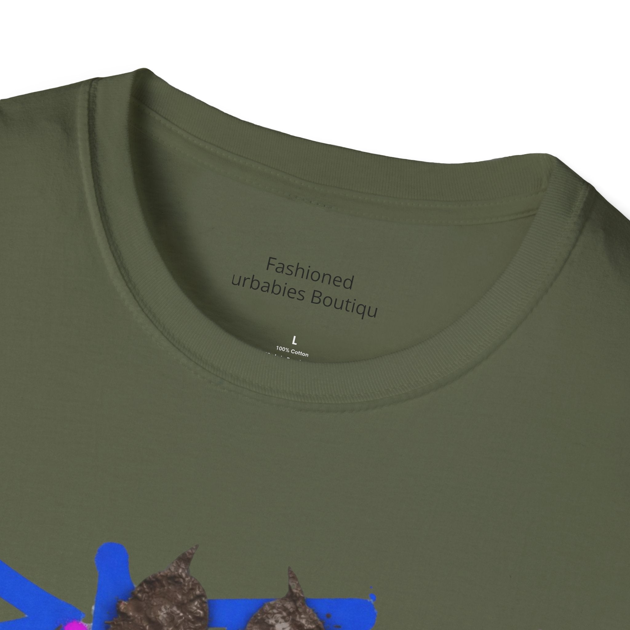 Graffiti Fur Father Punk T-Shirt — "PUNKER" Est. 2022 Urban Streetwear