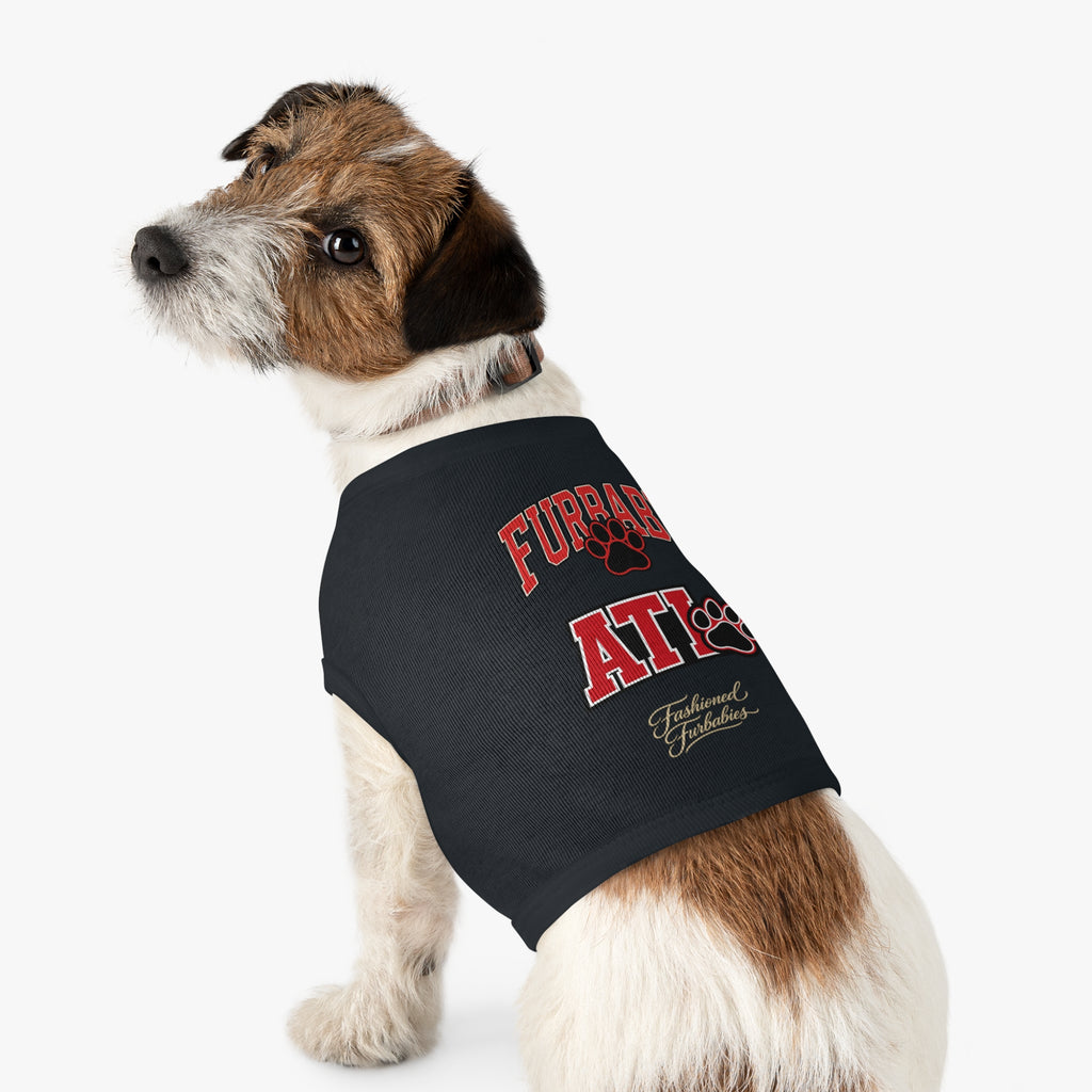 Furbaby ATL Dog Tank Top – Red Paw Atlanta Pet Shirt Matching