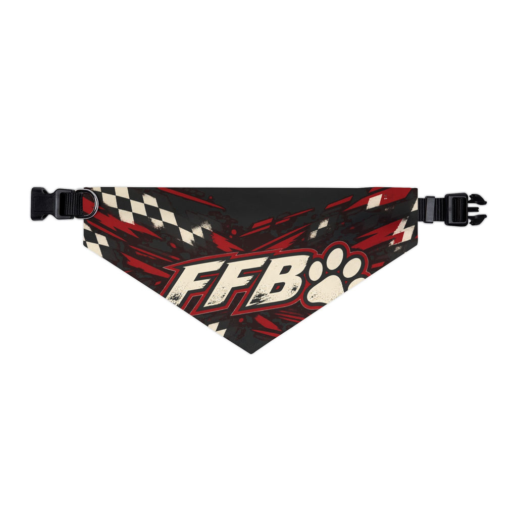 Fur Baby Pet Bandana Collar – Cute Paw Print Dog Scarf