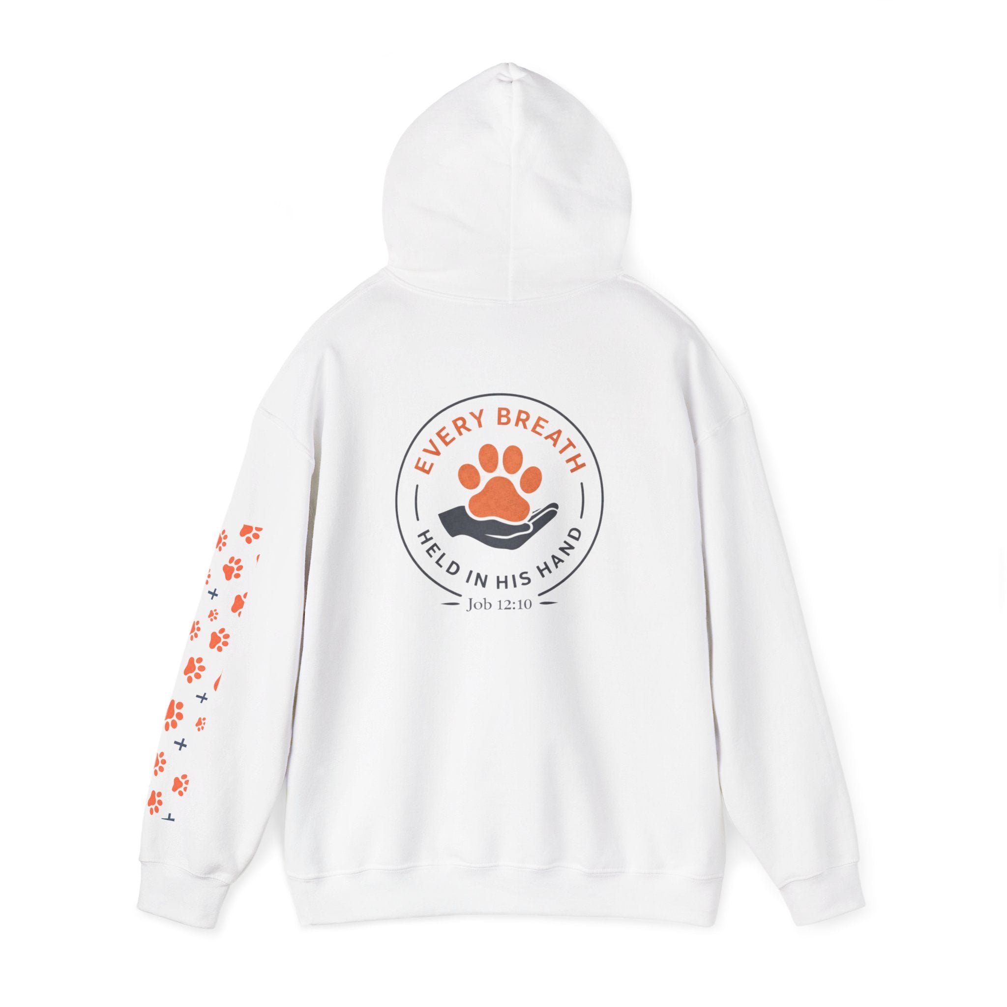 The Faith hoodie, along with coordinating pet hoodies and bandanas, are currently available.
