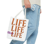 Life on Mars Tote Bag - UFO Space Exploration Design