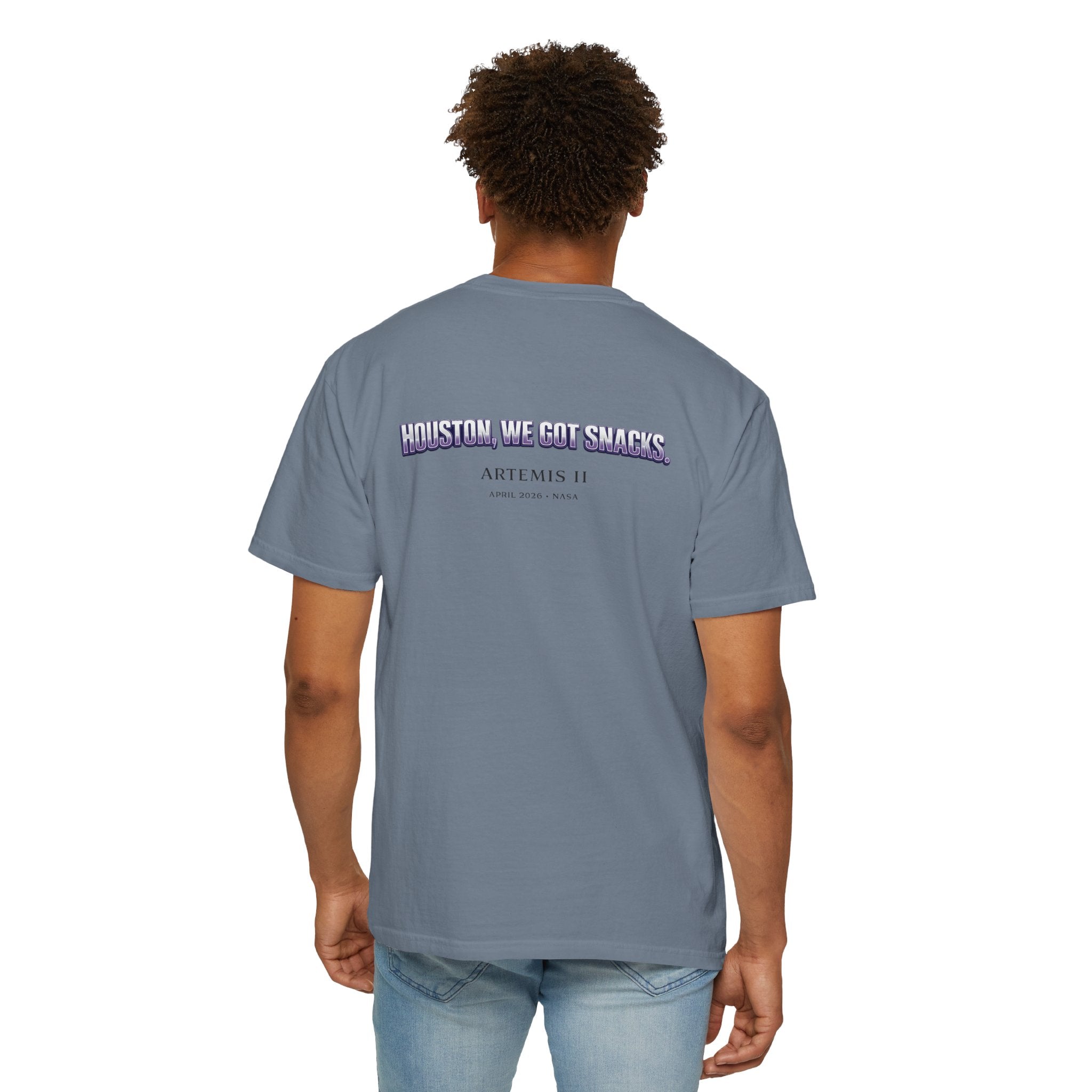 Moonetella T-Shirt — Retro Space Chocolate Moon Graphic Tee (Artemis II Mission Tribute)