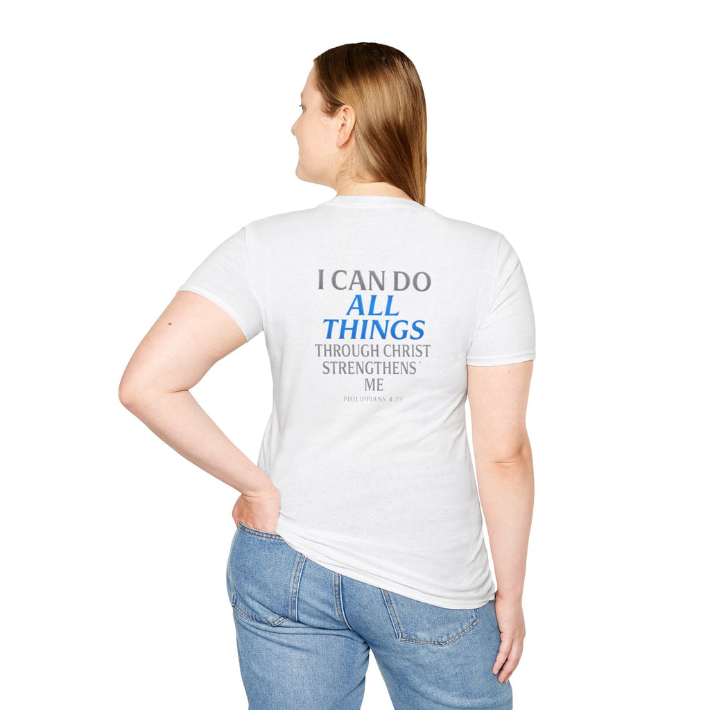 North Carolina Atlanta California Pet Bandana Tee — Matching Scripture on Back
