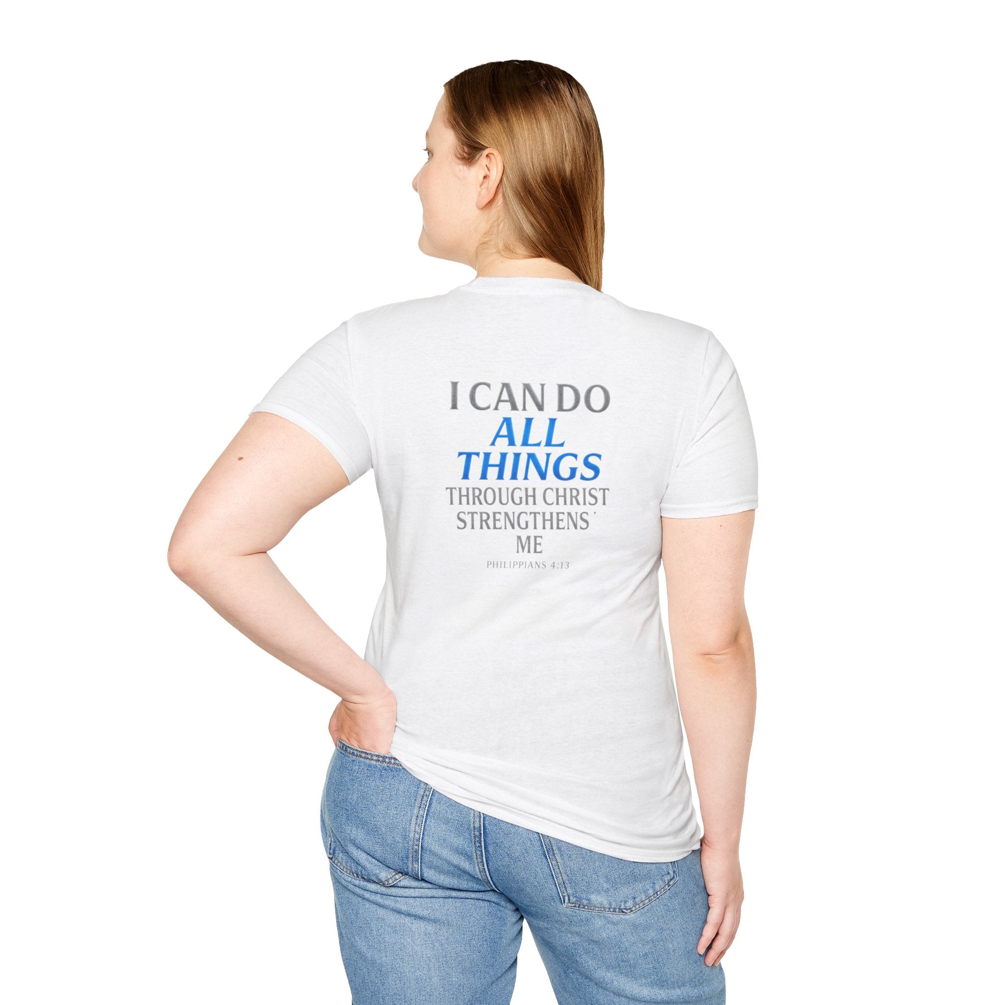 North Carolina Atlanta California Pet Bandana Tee — Matching Scripture on Back
