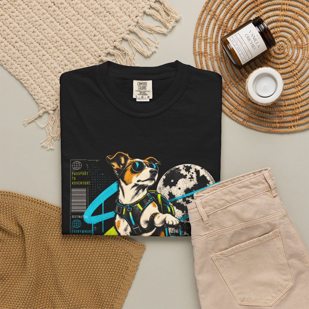Paws & Passports Travel Dog T-Shirt